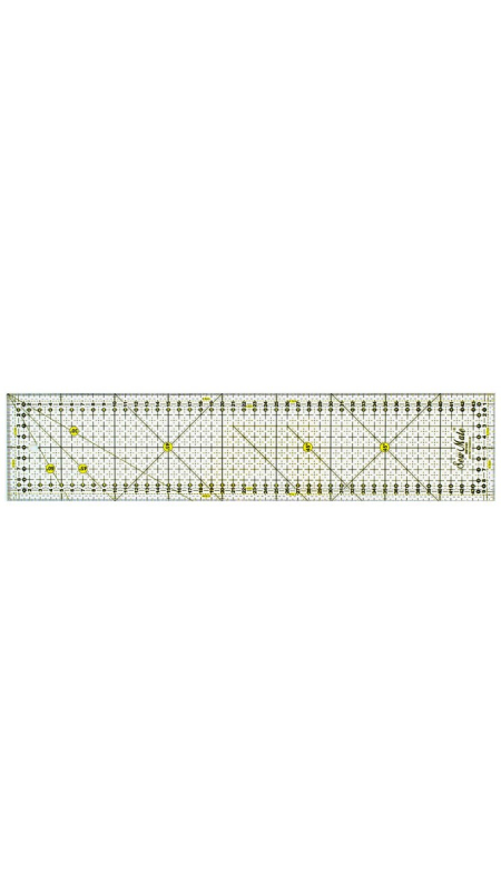Линейка SewMate M1045-2 желтая