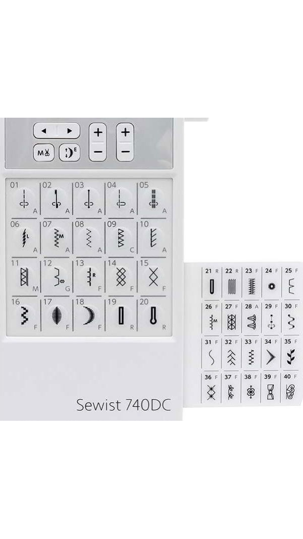 Швейна машина Janome Sewist 740 DC