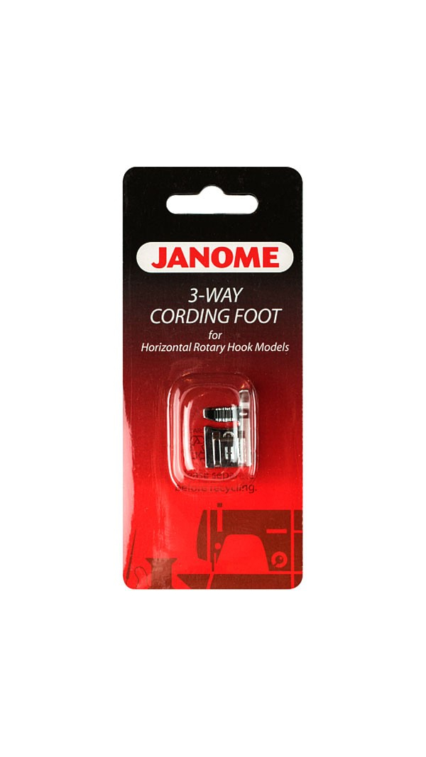 Лапка 3-х желобковая Janome 200345006
