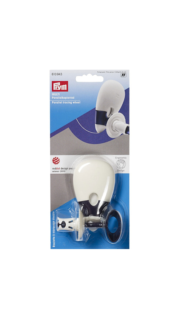 Двойное копировальное колесико Prym 610943 Multi