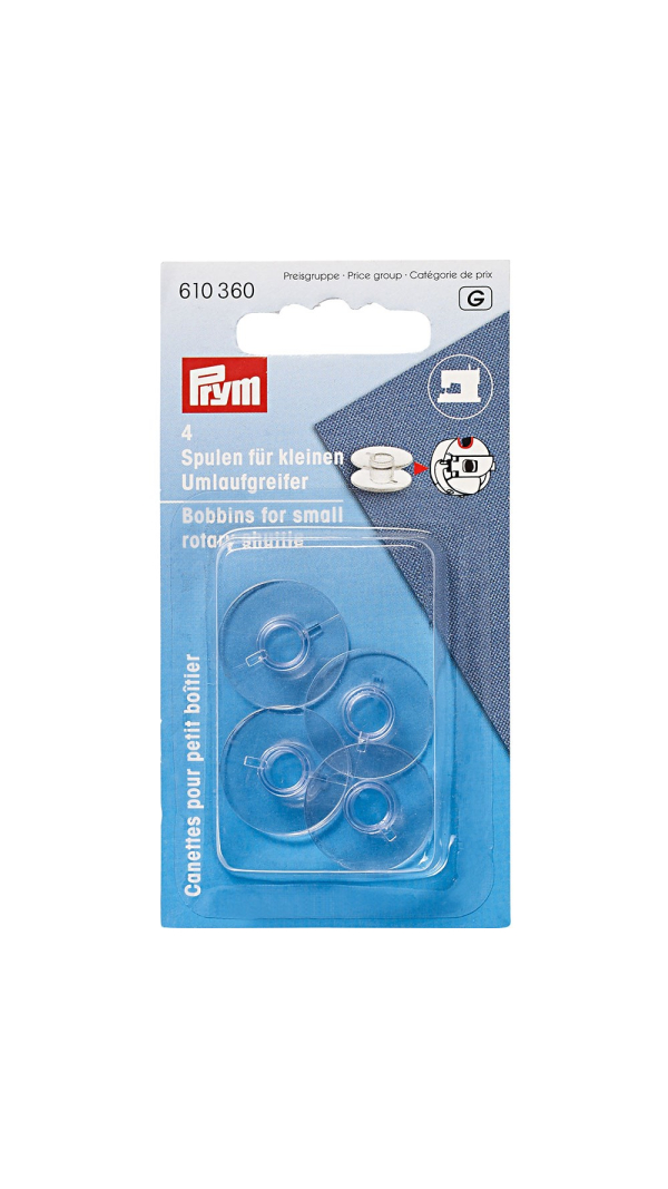 Шпульки Prym 610360 пластиковые для вращающегося челнока