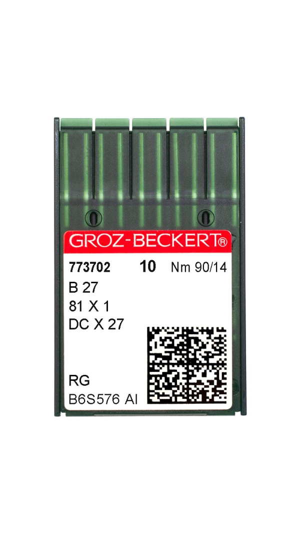Голки промислові Groz-Beckert DCx27 RG №90