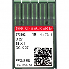 Голки промислові Groz-Beckert DCx27 SES №75 фото