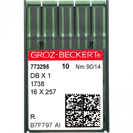 Иглы промышленные Groz-Beckert DBx1 R №90