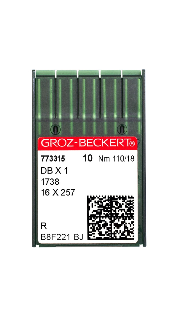 Голки промислові Groz-Beckert DBx1 R №110