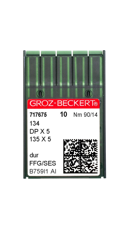 Голки промислові Groz-Beckert DPx5 SES №90