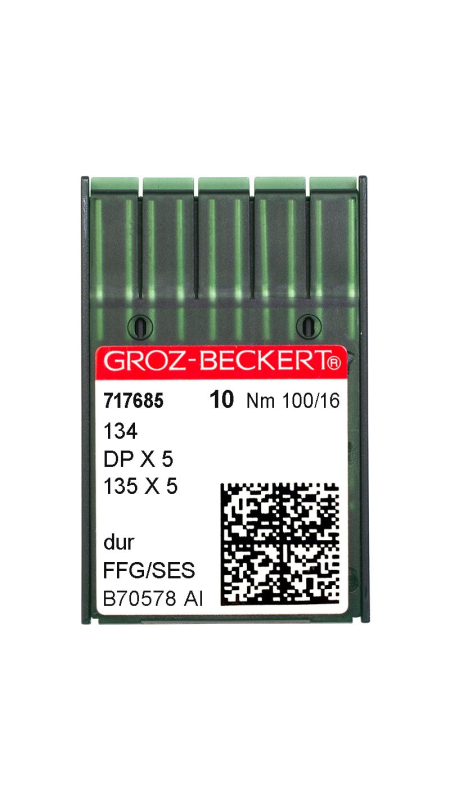 Голки промислові Groz-Beckert DPx5 SES №100