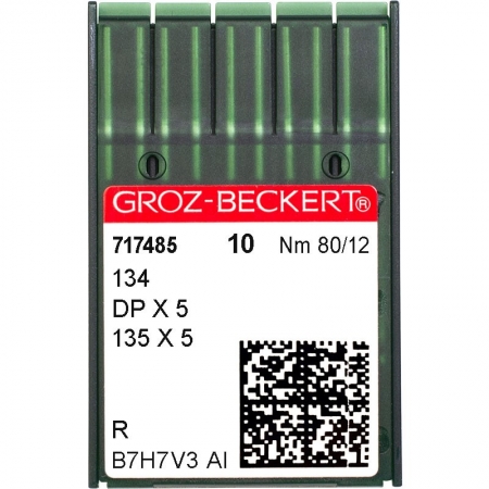Голки промислові Groz-Beckert DPx5 R №80