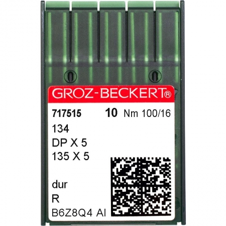 Иглы промышленные Groz-Beckert DPx5 R №100