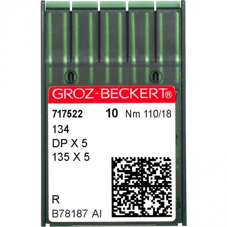 Голки промислові Groz-Beckert DPx5 R №110
