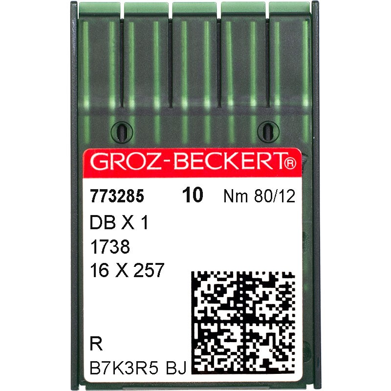 Голки промислові Groz-Beckert DBx1 R №80