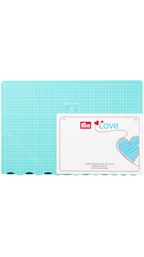 Раскройный коврик Love складной 60х45 см Prym 611465