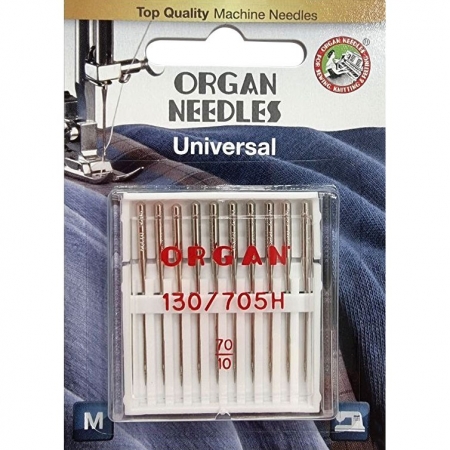 Иглы универсальные Organ Universal №70 10 штук