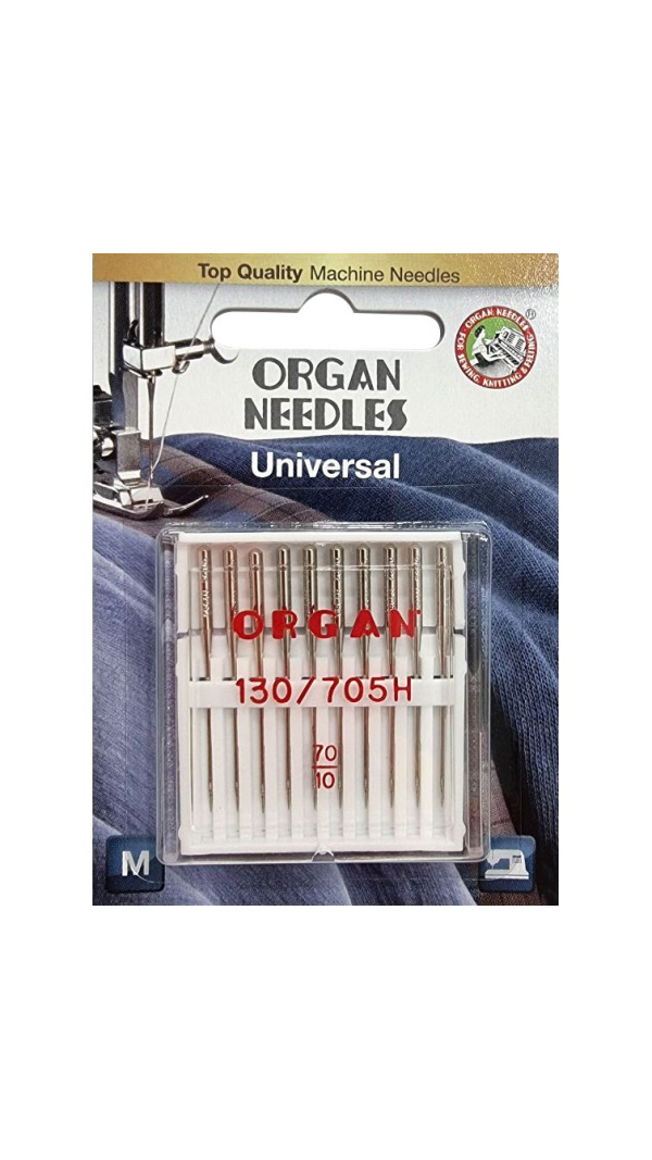 Иглы универсальные Organ Universal №70 10 штук