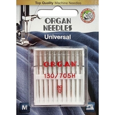Иглы универсальные Organ Universal №80 10 штук фото