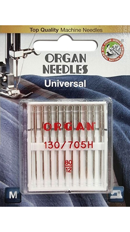 Голки універсальні Organ Universal №80 10 штук
