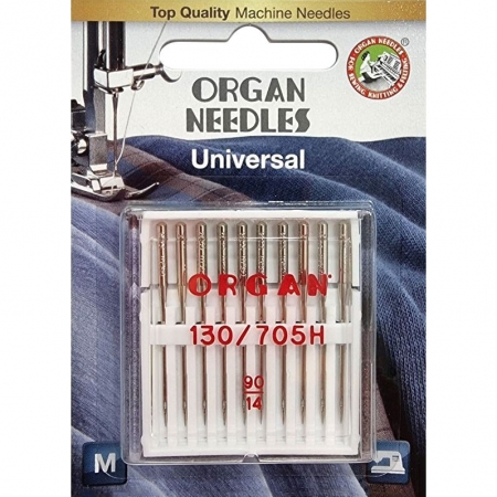 Иглы универсальные Organ Universal №90 10 штук