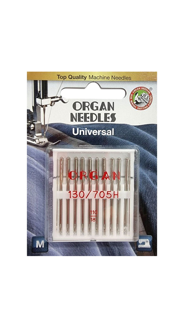 Иглы универсальные Organ Universal №110 10 штук