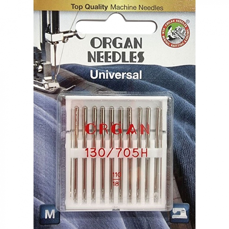 Иглы универсальные Organ Universal №110 10 штук