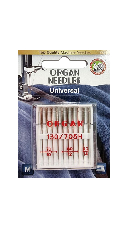 Голки універсальні Organ Universal №70-90 10 штук