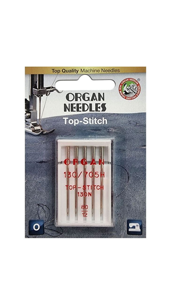 Иглы для штопки и вышивки Organ Top-Stitch №80 5 штук