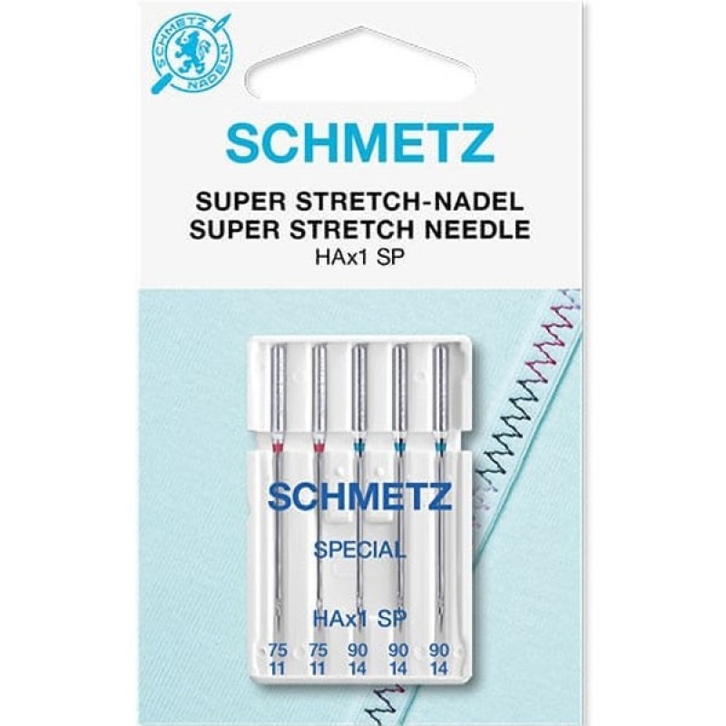 Иглы для стрейча Schmetz Super Stretch №75-90