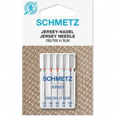 Голки для джерсі та в'язаних виробів Schmetz Jersey №70-100 фото