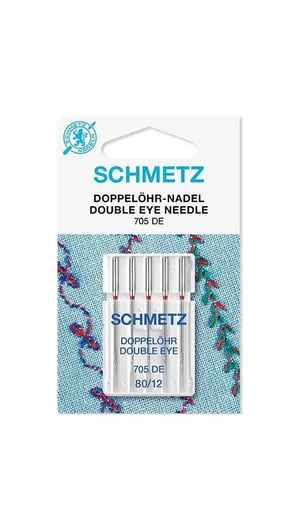 Иглы Schmetz Double Eye №80