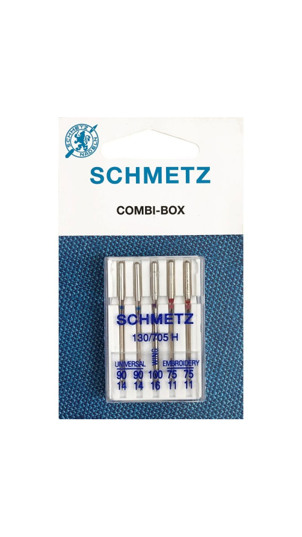 Голки асорті Schmetz Combi-Box KQS №90-75