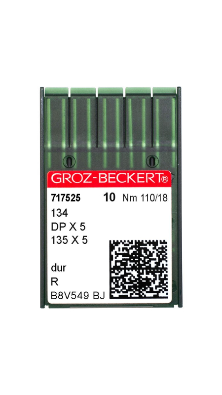 Голки промислові Groz-Beckert DPx5 R №110