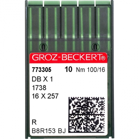 Иглы промышленные Groz-Beckert DBx1 R №100