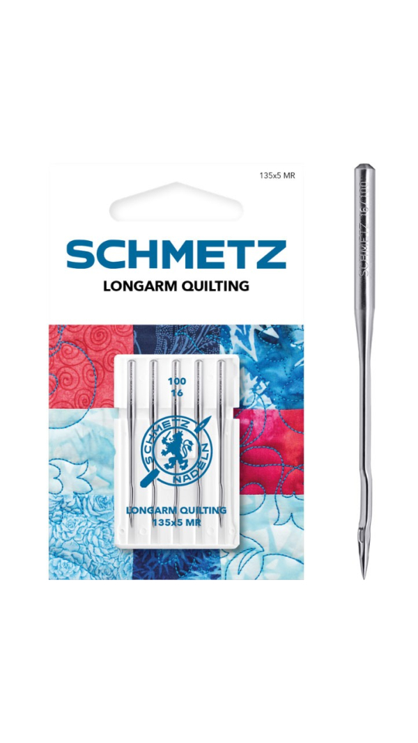 Иглы удлиненные для квилтинга Schmetz Quilting №100