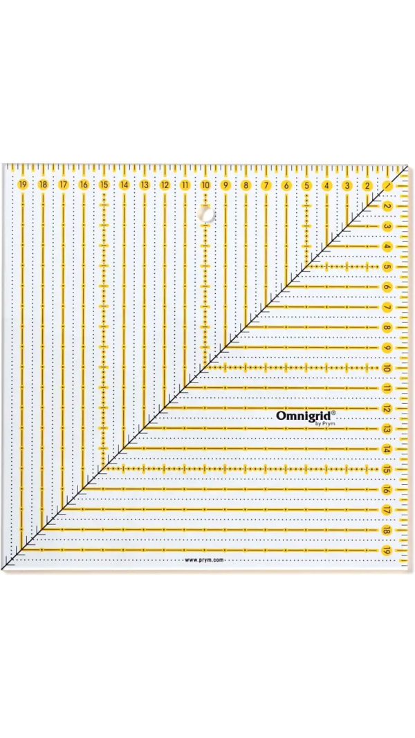 Лінійка квадратна Omnigrid 20х20 см Prym 611655