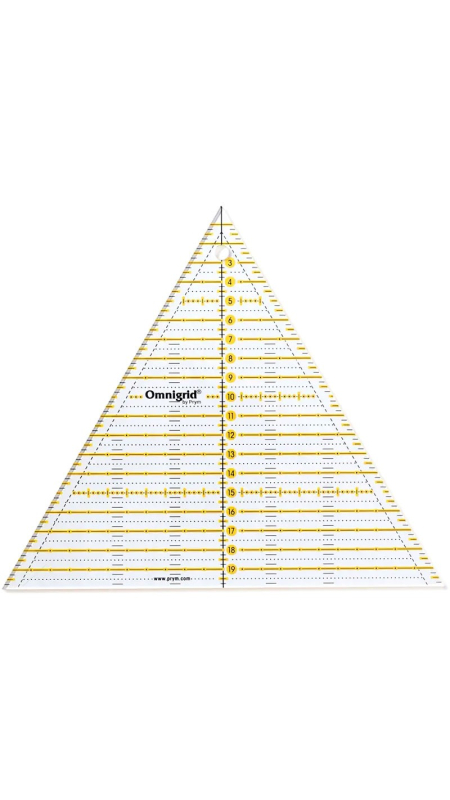 Лінійка трикутник Omnigrid 20 см 60 градусів Prym 611656