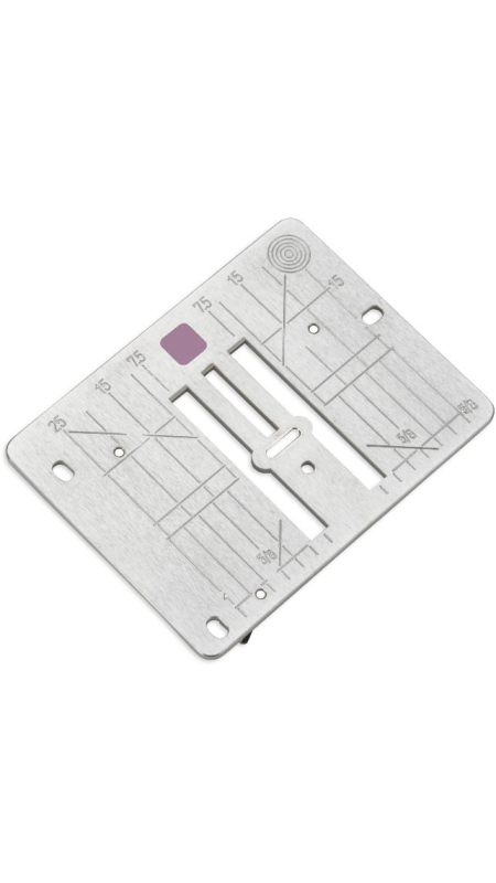 Игольная пластина для машин Bernina с 9 мм, с прорезью 5,5 мм