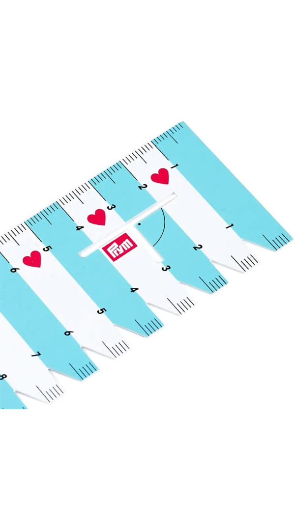 Линейка для разметки и измерения Prym Love 610728