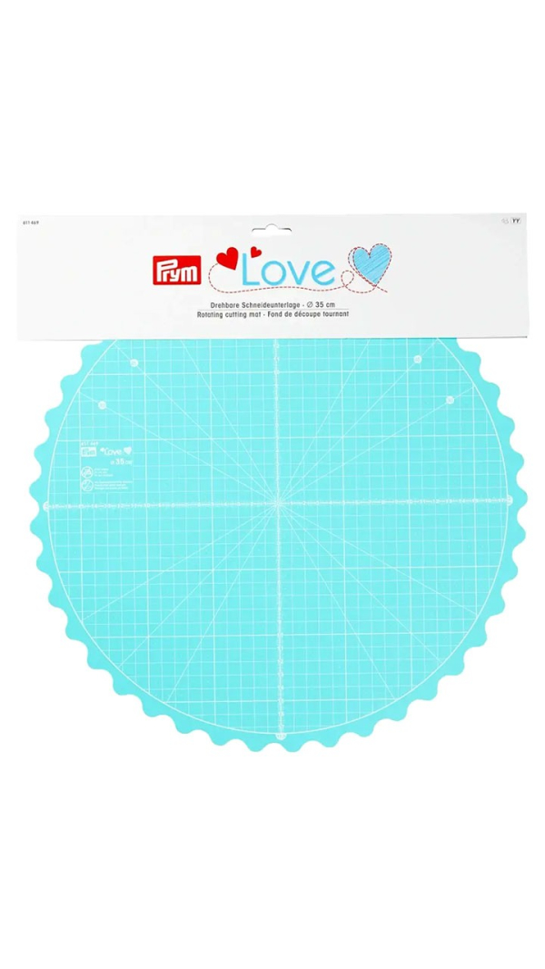 Круглий килимок, що обертається, для розкрійних ножів Prym Love 611469