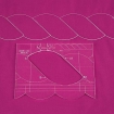 Набор шаблонов линейки для вышивки и квилтинга RL-04W