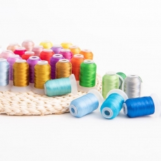 Набір ниток (віскоза) для вишивки Rold 40 котушок/кор. фото