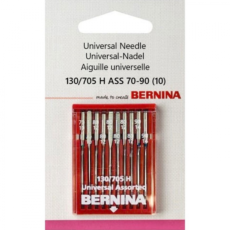 002 507 71 00 Bernina 130/705 H ASS 70-90 иглы универсальные 10 шт.