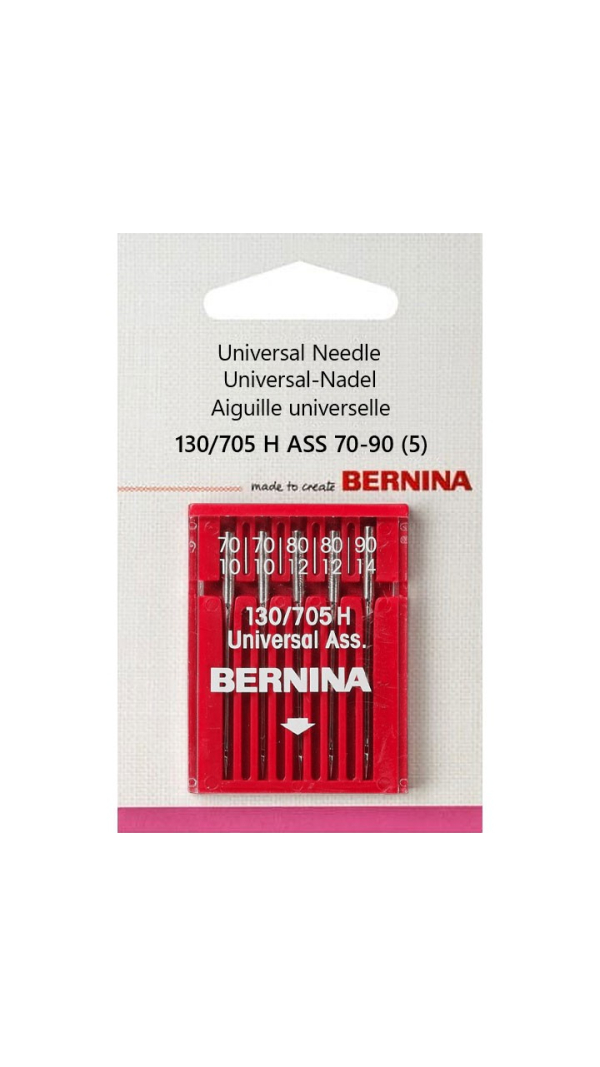 002 507 71 02 Bernina 130/705 H ASS 70-90 голки універсальні 5 шт.