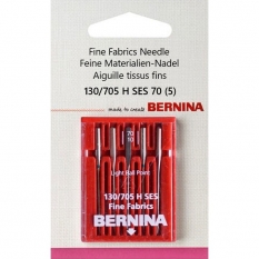 002 510 71 01 Bernina 130/705 H SES 70 иглы для тонких тканей 5 шт. фото