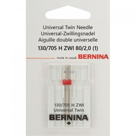 002 528 71 02 Bernina 130/705 H ZWI 80/2.0 иглы двойные 1 шт.