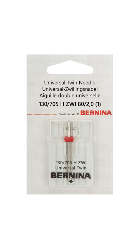 002 528 71 02 Bernina 130/705 H ZWI 80/2.0 иглы двойные 1 шт.