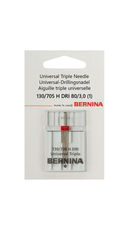 002 529 71 00 Bernina 130/705 H DRI 80/3.0 иглы тройные 1 шт.
