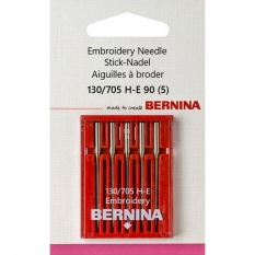 036 154 70 01 Bernina 130/705 H-E 90 иглы для вышивания 5 шт. фото