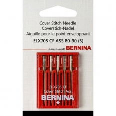 104 601 70 00 Bernina ELX705 CF ASS 80-90 иглы для плоского шва 5 шт. фото