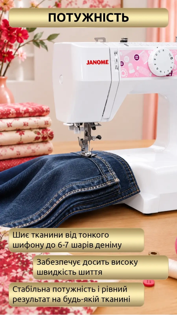Швейная машина JANOME Dress Code