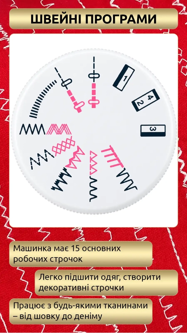 Швейная машина JANOME E-Line 15
