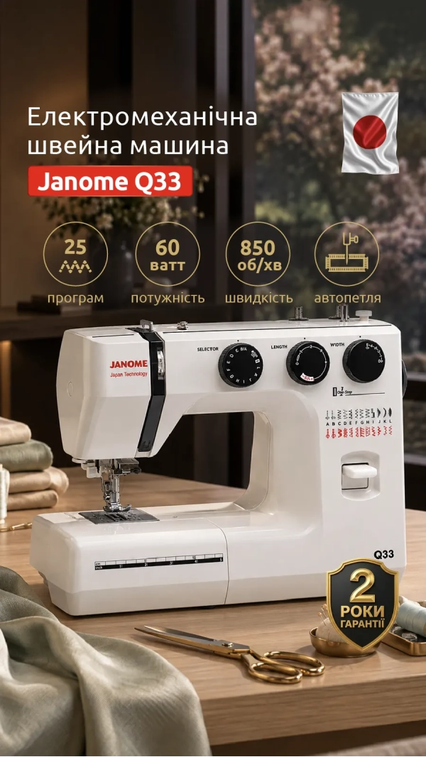 Швейная машина Janome Q33